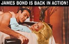 Goldfinger  1964   Huge - 41 x79  - Sean Connery James Bond Movie Poster - Rare 