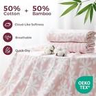 Momcozy Hooded Baby Towel Set - Ultra Soft  Absorbent Bath Essential