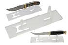 Knife Display Clear Transparent Stand   For Knives Overall Length 6 - 14 In 