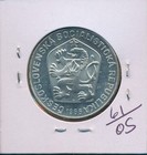 Czechoslovakia - 1966  - 20 Korun Silver - Bu -  5297