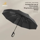 1pc Automatic Folding Umbrella Men Women Strong Windproof Sun Rain - New
