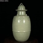 6 8  China The Tang Dynasty Tang-dynasty Ceramic Kiln In Zhejiang Cover The Jar
