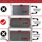3-row Aluminum Radiator For 1999-14 Chevy Silverado 1500 2500 Hd 4 3l-6 0l