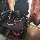 Quantum Electric Power Wheelchair Joystick Cup Holder Black Red