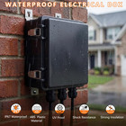 Electrical Junction Box  Ip67 Waterproof Outdoor Box Abs Plastic Enclosure With