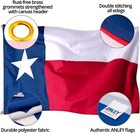 Anley Pack Of 2 Fly Breeze 3x5 Ft Texas State Flag - Texas State Flags Polyester