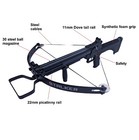100lbs Wt-stalker Repeating Compound Crossbow Shoots Steel Balls And Bolts