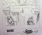 Billy Batson   The Magic Of Shazam Byron Vaughns Signed Original Comic Art  bv