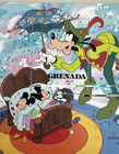 Grenada Disney Stamps--souvenir Sheet--andersen s The Sandman --scott   1570-mnh