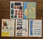 Railroad 1954-1959 Lot 5 Milwaukee Road 2-8-2 Mckeen Motor Car Ho Steam Plans