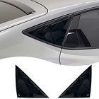 Window Louver   for Acura Integra 2023 2024 2025  Abs Print Sport Bright Black