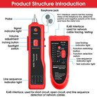Cable Tracer Ethernet Network Cable Tester Rj45 Rj11 - Wire Toner Tracker Cat5 C