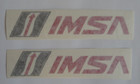 2 Official Imsa Stickers International Motorsports Association 8x2  Tfr Die Cut