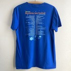 Monterey Jazz Festival Short Sleeve T-shirt Size Large 59th Anniversary In Blue