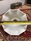 Antique Milk Glass Ruffled Lamp Shade 7   