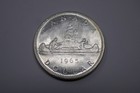 Canadian 1965 Elizabeth Ii One Dollar Silver Coin
