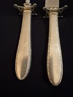 Sterling Silver Handled Carving Set  Stainless Steel Blade tines
