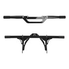 Front   Rear Highway Crash Bar Protector For Harley Dyna Mid-control 06-17 Black