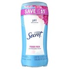 Secret Invisible Solid Antiperspirant Deodorant Stick For Women  Powder Fresh  2