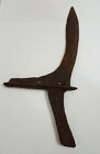 Chinese Old Iron Ge Spear Weapon Dagger-axe