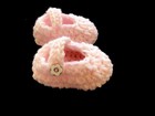 Crochet Handmade Newborn 0 - 3 Months Baby Girl Frock Dress Knit Photo Props Set