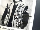 John Anderson Country Music Singer Hand Signed Photo 8x10 Fan Club