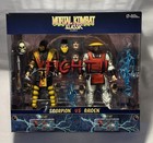 Mcfarlane Mortal Kombat Klassic Scorpion Vs Raiden 7  Action Figure Deluxe 2 Pk