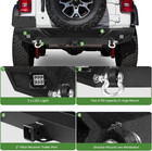 Rear Bumper Fit For Jeep Wrangler Jl 2018 2019 2020 2021 2022 2023 2024 2025 Hit
