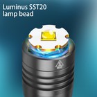 Underwater 328ft Diving Flashlight Scuba Dive Light Waterproof Rechargeable Lamp