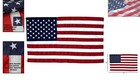 Long Lasting 3x5 American Flag - Embroidered Stars  Sewn Stripes - Made In Usa