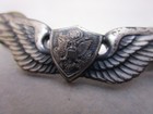 Vintage 1 20 Silver Filled Military Wings Pin 2 5    S21