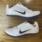 Nike Zoom Long Jump 4 Shoes Men s Sz 10 5 White Track Field Spikes Lj 415339-100