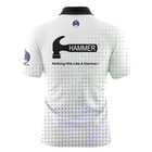 Personalized Name Hammer White Caddie Bowling Jersey Shirts All Size