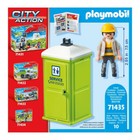 Original Playmobil   71435 Portable Toilet City Action - Toy Box