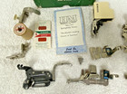 Vintage Singer Sewing Machine Attachments Lot Ruffler Hammer Foot Edge Stitcher