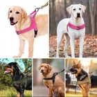 Tactical No Pull Dog Harness Vest Adjustable Front Clip Military Training