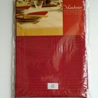 Manchester Collection Tablecloth Christmas Square 52 X 52 Rio Red New Os  