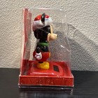 Disney Mickey Mouse Christmas Solar Dancing Bobble Head Bobbler Holiday  New