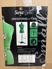 Dritz Sew You Adjustable Dress Form  Small  Opal Green