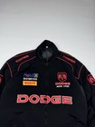 Vgt Dodge Y2k Men s Black Racing Jacket Size Xl