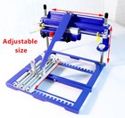 Curved Screen Printing Machine Manual Cylinder Press Printer Kit 170mm Diameter