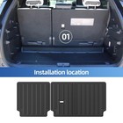 Smabee Backrest Mats   Cargo Liner For Toyota Sequoia 2023 2024 2025 2026  Tp   