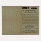 1908 L orphelinat Loterie Des Chemins De Fer   French Eastern Railway Lottery