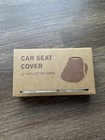 Baby Car Seat Cover  Extra Large Mesh Window  Breathable Muslin Cotton  Infant W