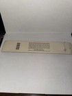 Vintage Ace Black Hard Rubber Rat Tail Comb Nos Usa Plastic