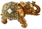 Feng Shui Wealth Lucky Trunk Up Elephant Statues Figurine Home Decor Gift-