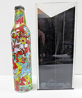 Mountain Dew Green Label Art Aluminum Bottle  Very Rare     Display