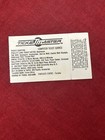 1984 Vtg Elton John Tacoma Dome August 31 Ticket Stub