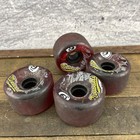 Sector 9 Nineballs Longboard Skateboard Wheels 70mm 78a Cruiser Set Of 4 Used