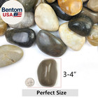 40lbs Large River Rocks For Landscaping  3-4  Decorative Pebbles For Garden Desi